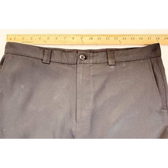 Under Armour Herringbone Golf Pants Black Chino Straight Performance 36. - Picture 9 of 9